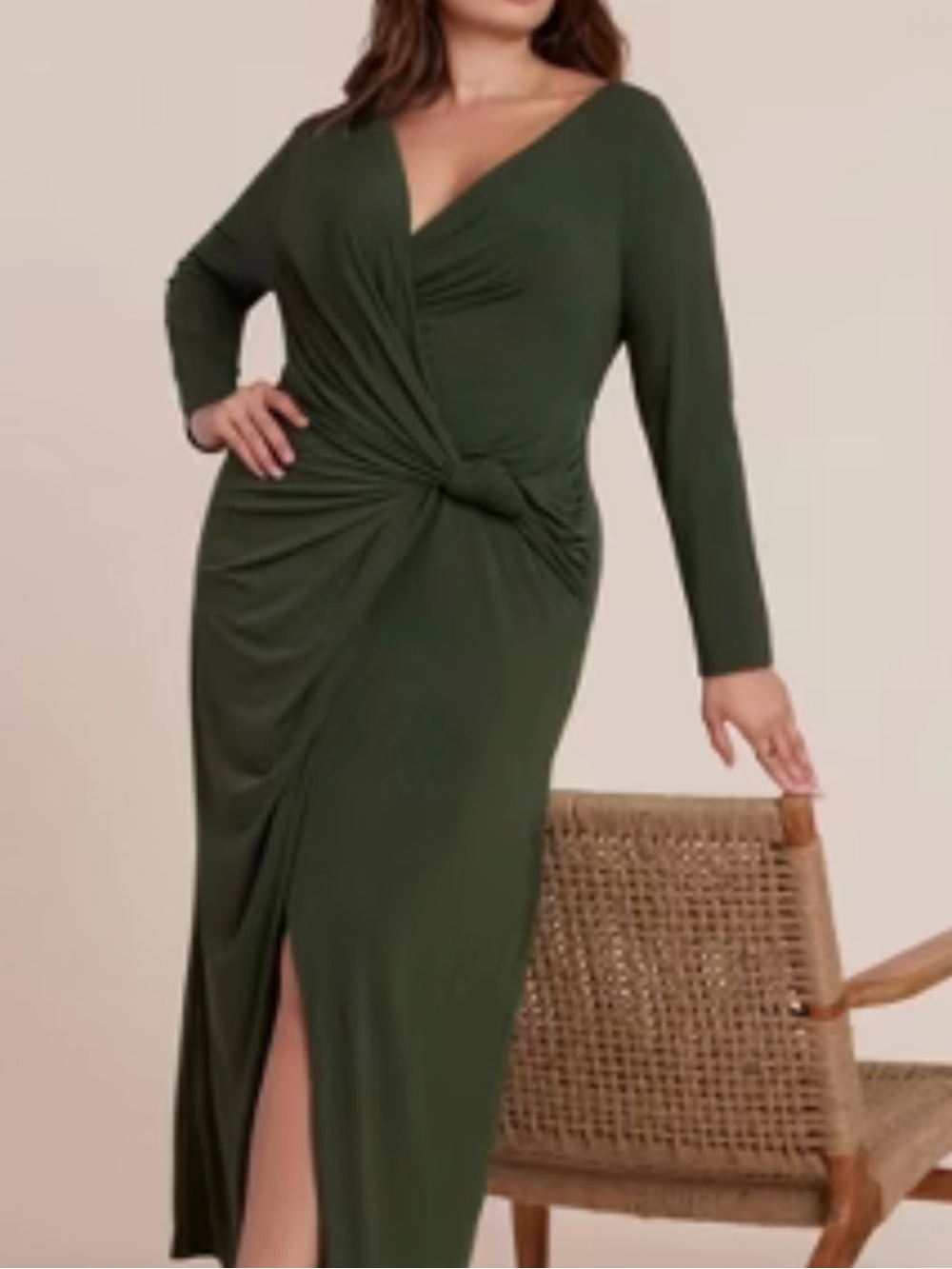 NWT EloQuii Women Wrap Dress